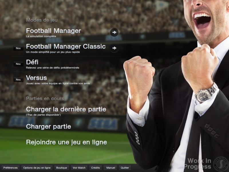 Football Manager déjà disponible en bêta