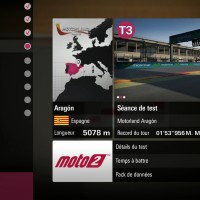 MotoGP 14 menu