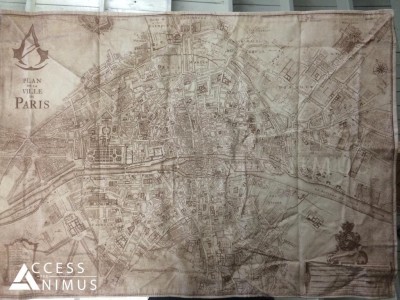 Assassin's Creed Unity : la carte de Paris révélée La map