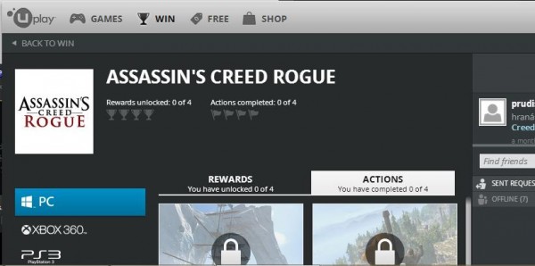 Assassin's Creed Rogue sur PC