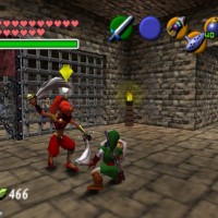 The Legend of Zelda - Ocarina of Time combat Gerudo prison