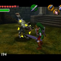 The Legend of Zelda - Ocarina of Time combat