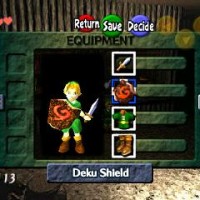 The Legend of Zelda - Ocarina of Time équipement