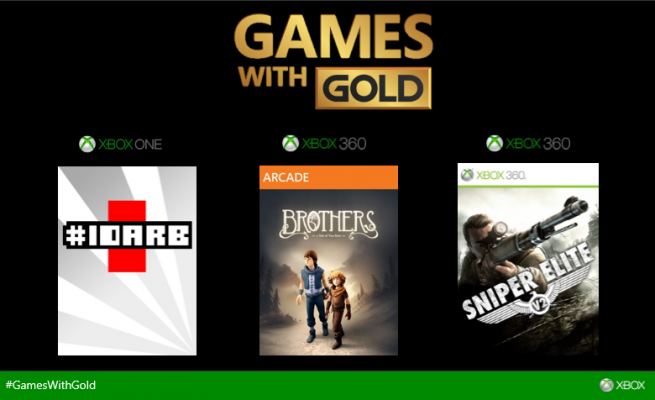 Games with Gold - Février 2015