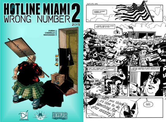 Hotline Miami comics