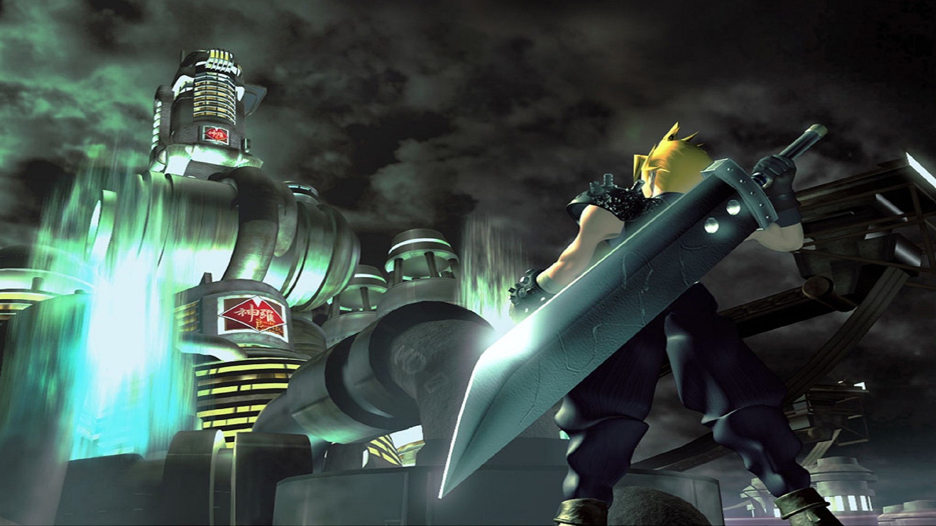Final Fantasy VII cloud midgar