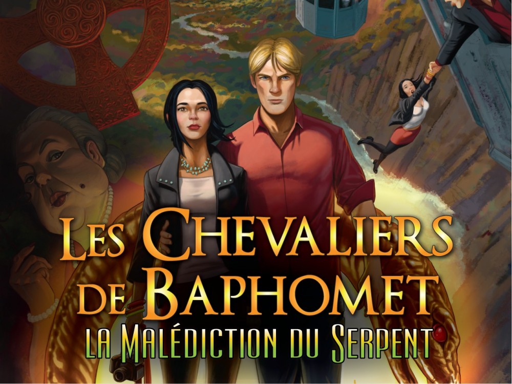 Jaquette de Les Chevaliers de Baphomet 5 : La malédiction du serpent