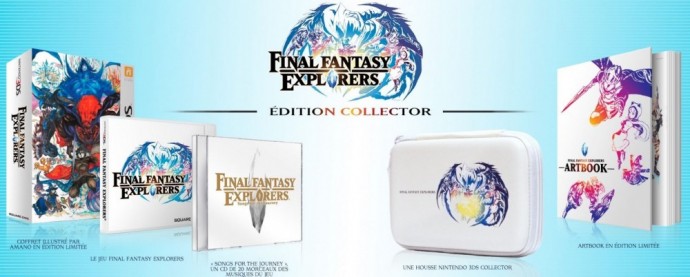 Contenu de la version collector de Final Fantasy Explorers