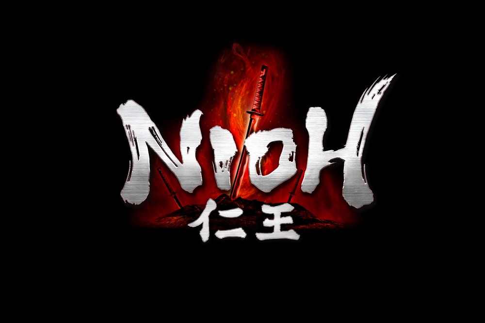 Nioh Logo sur fond noir