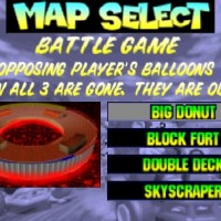 Sélection des stages du mode Battle de Mario Kart 64
