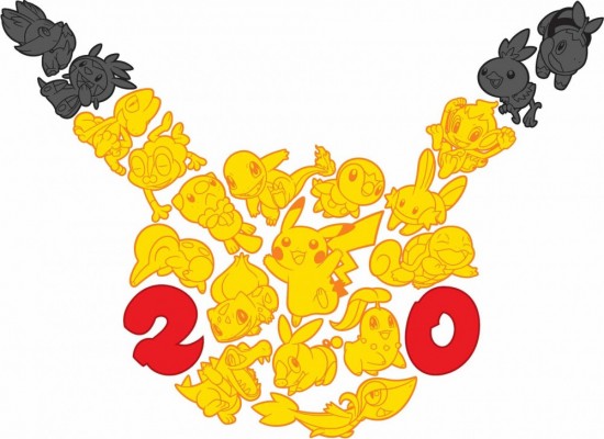 Logo Pokémon 20 ans