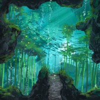 Song of the Deep forêt sous marine concept art