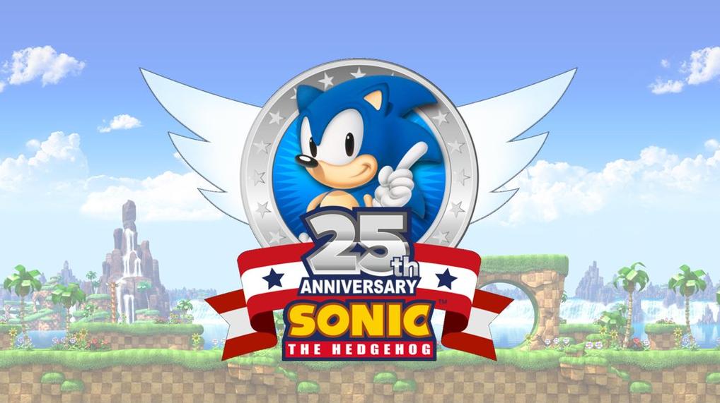 Le nouveau logo du 25ème anniversaire de Sonic the Hedgehog