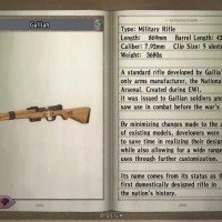 Valkyria Chronicles Remastered détail sur le fusil Gallian