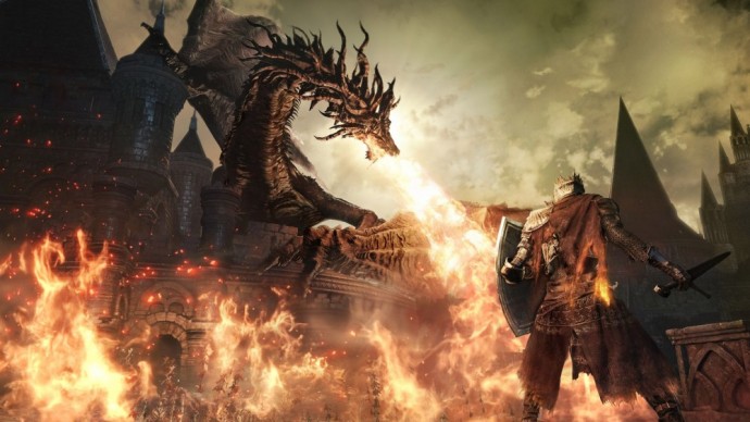 Attaque de Dragon dans Dark Souls III