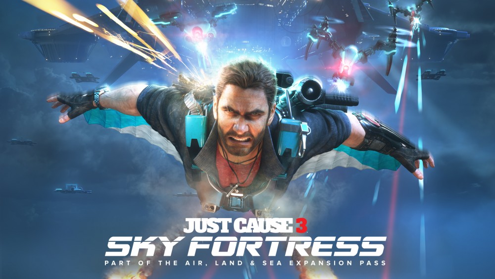 Just Cause 3 Sky Fortress Artwork