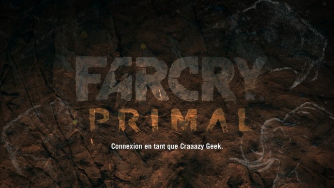 Far Cry Primal écran titre