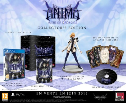 Anima : Gate of Memories édition collector