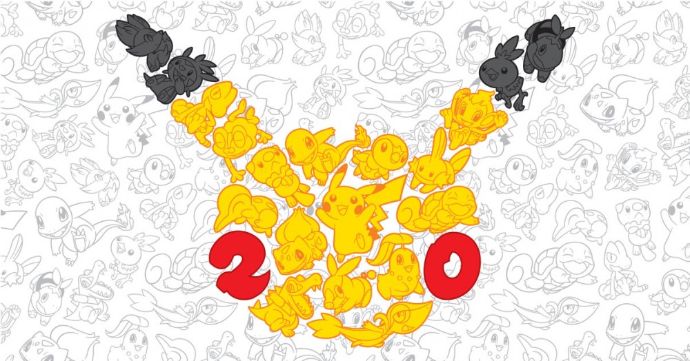 Logo 20ans Pokémon