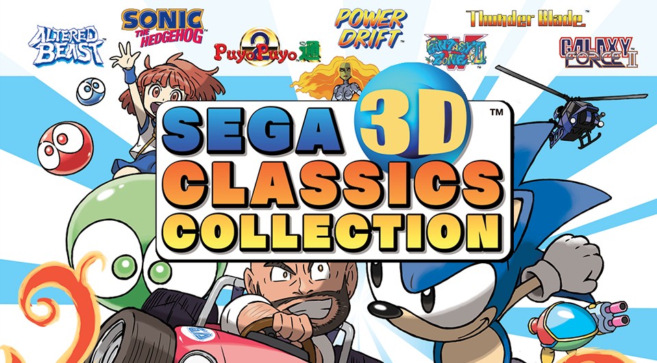 Sega 3D Classics Collection bannière