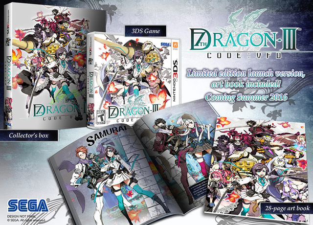 7th Dragon III Code VFD édition limitée