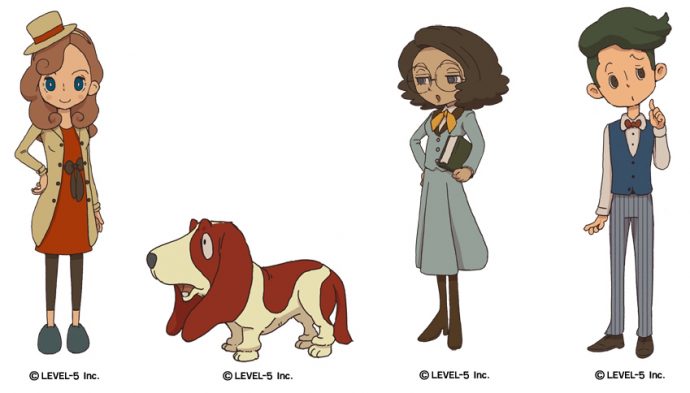Lady Layton personnages