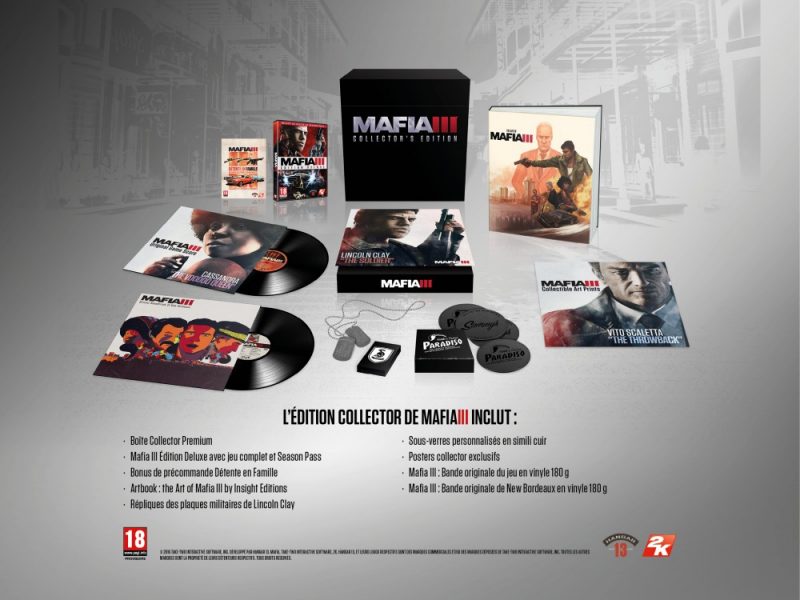 2K MAFIA III Edition Collector