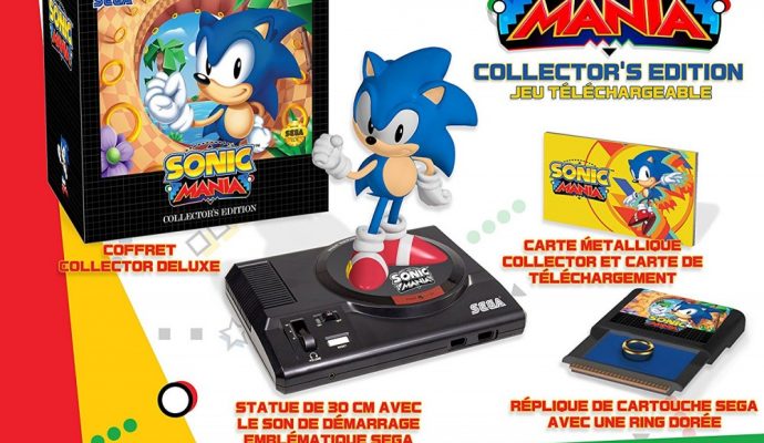 Sonic Mania édition collector europe