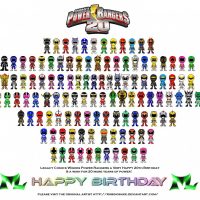 Power Rangers 20 ans