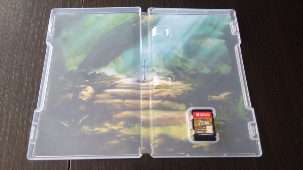 Breath of the Wild collector intérieur