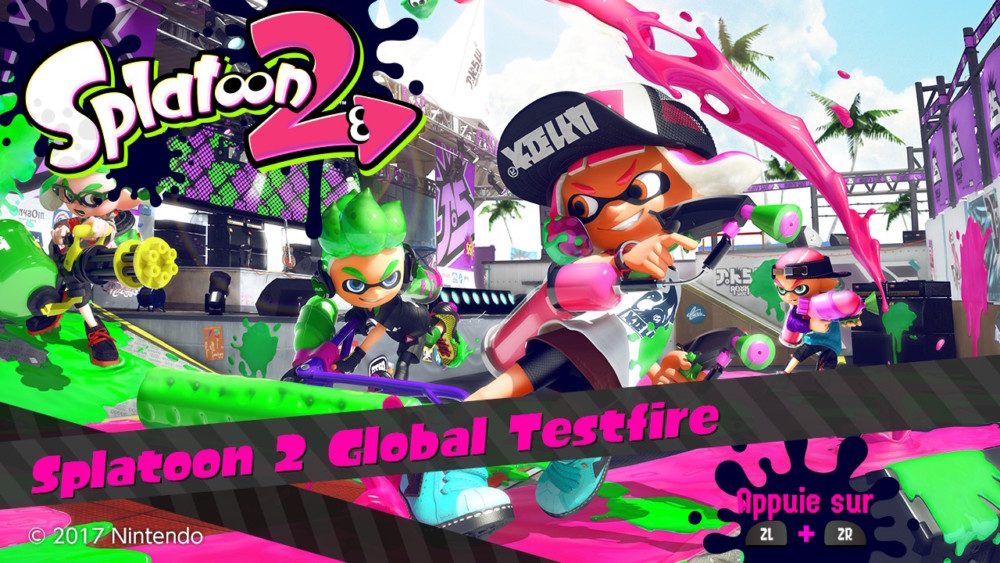 Splatoon 2 - Ecran titre