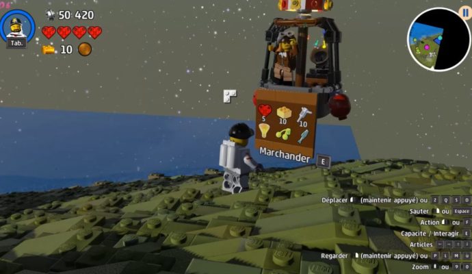 LEGO Worlds - marchand