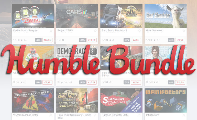 Humble Bundle Simulation Week Titre