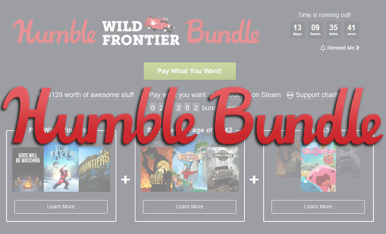Humble Bundle Wild Frontier Titre
