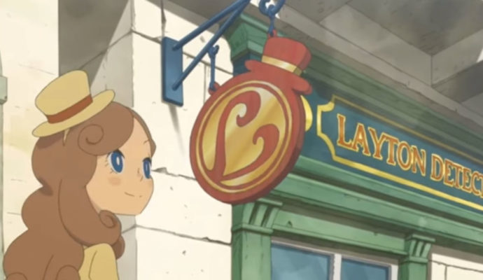 Layton's Mystery Journey, Katrielle devant son bureau.