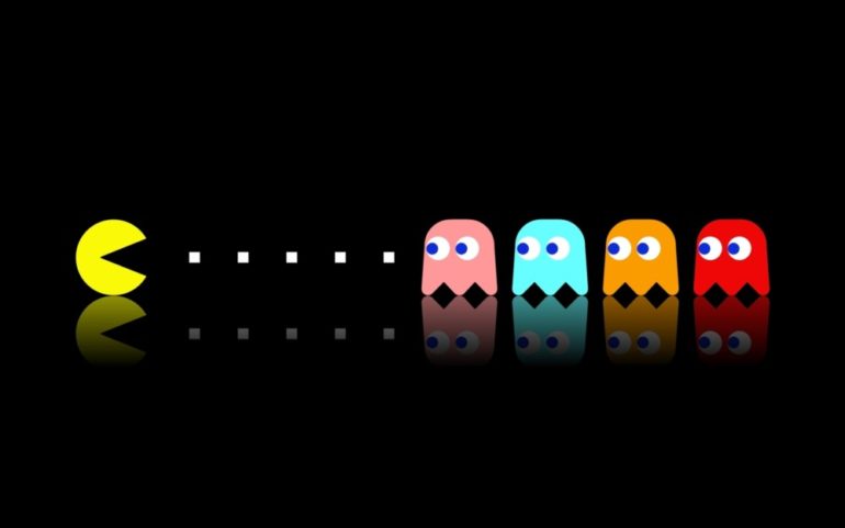 Pac-man vs des fantômes