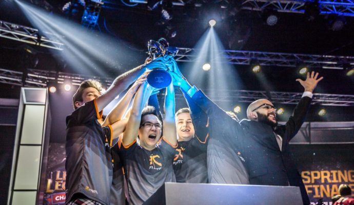 eSport victoire de Fnatic à une compétition de League of Legends