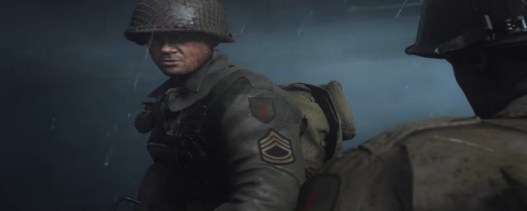 L'une des images du trailer officiel de Call of Duty: WWII