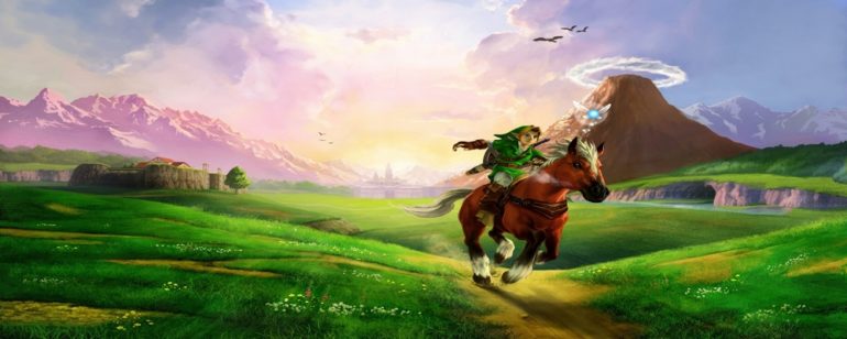 Une des images de The Legend of Zelda Ocarina of Time pour présenter le nouveau produit dérivé de The Legend of Zelda