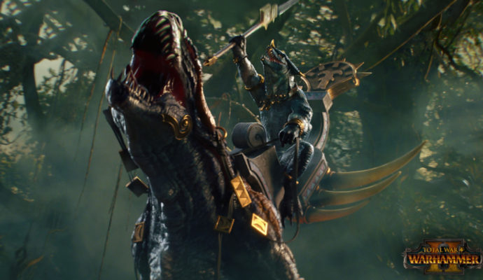 Total War: Warhammer II - hommes-lézards - carnasaur