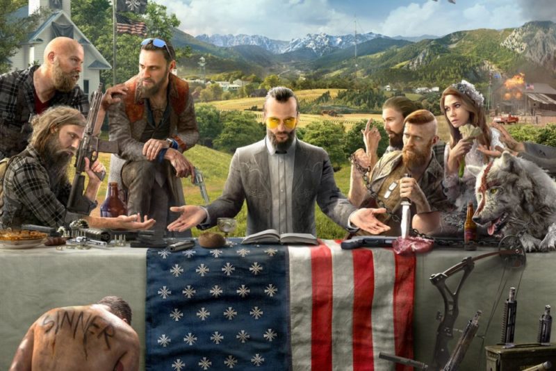 Artwork Far Cry 5 complet