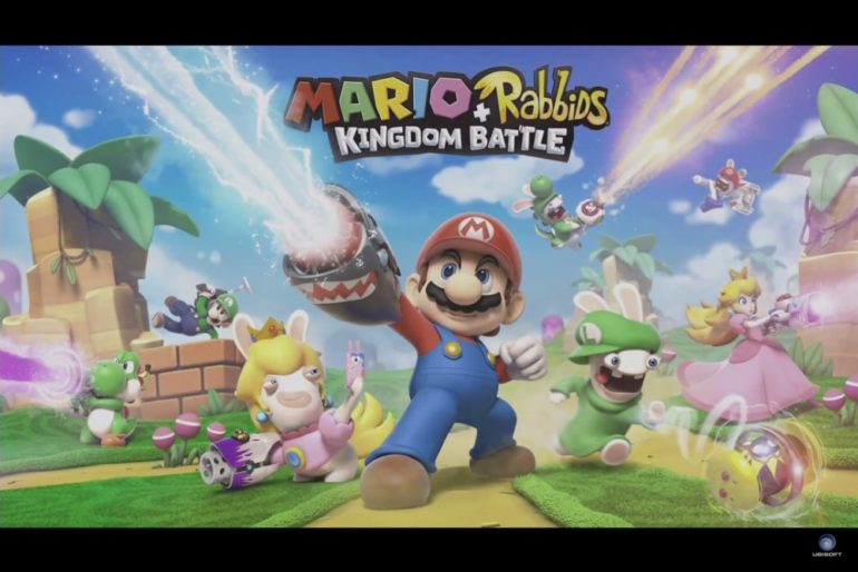 Mario + Lapins Crétins Kingdom Battle visuel