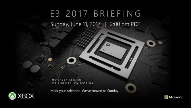 conférence Microsoft E3 2017