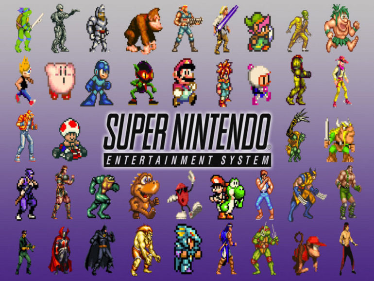 Nintendo Classic Mini: Super Nintendo Entertainment System - Personnages de Super Nintendo