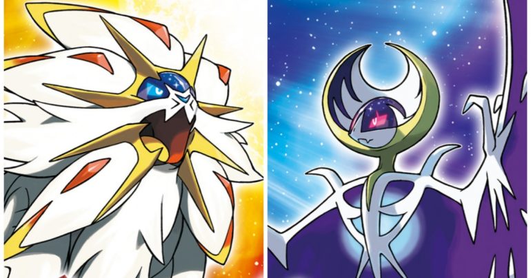 Pokémon Soleil & Lune les legendaires