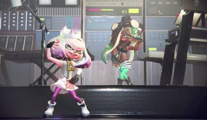 Splatoon 2 annonceurs Pearl et Marina