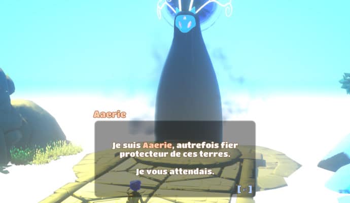 Yonder: The Cloud Catcher Chronicles esprit protecteur