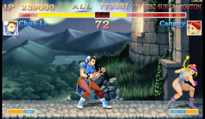 Le mode remastérisé de Ultra Street Fighter II: The Final Challengers