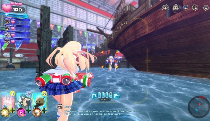 Senran Kagura Peach Beach Splash gameplay