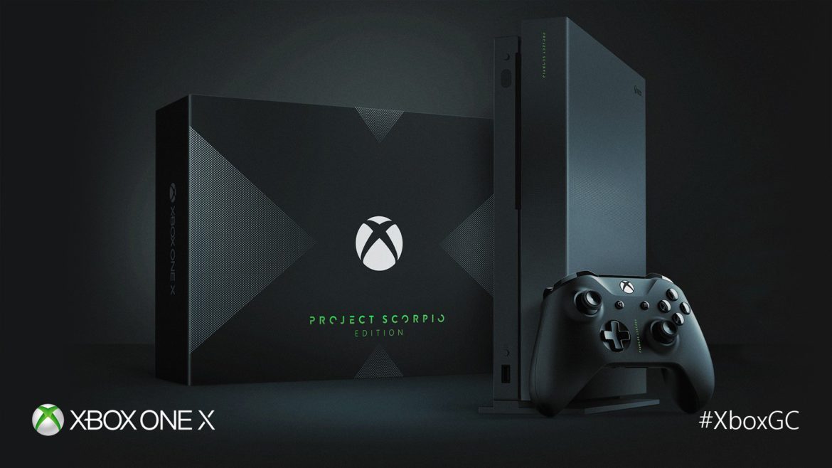 Xbox one X project scorpio